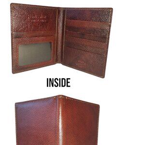 Genuine Leather Passport Holder